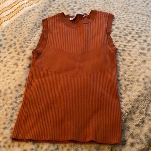 Zara slightly cropped top